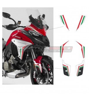 Kit adhésif tricolore en édition Stripe - Ducati Multistrada V4 / V4S