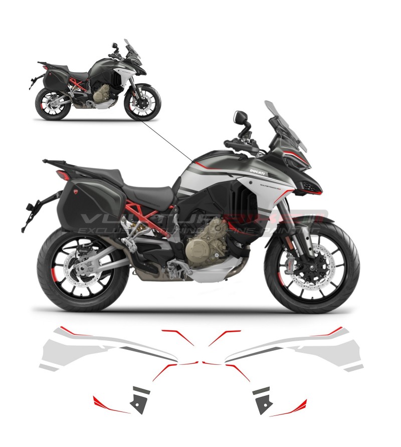Kit stickers complete urban gray edition - Ducati Multistrada V4 / V4S