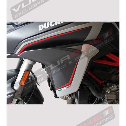 Sticker-Kits für Ducati Multistrada Volcano Gray 