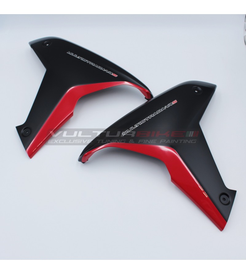 Panneaux latéraux originaux version black red - Ducati Multistrada V4 / V4S