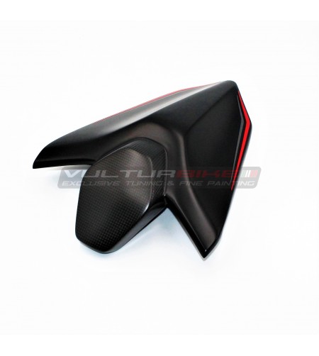 Housse de siège passager en fibre de carbone - Ducati Streetfigter V4 / V4S 
