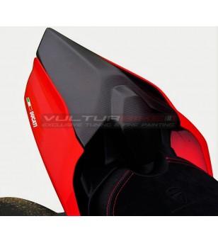 Passenger seat cover in carbon fiber - Ducati Panigale V4 / V2 / Streetfigter V4