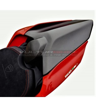 Housse de siège passager en fibre de carbone - Ducati Panigale V4 / V2 / Streetfigter V4 / V2