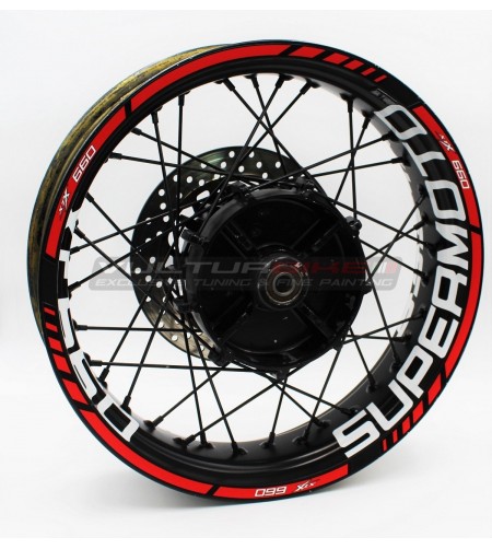 Adesivi per ruote Supermoto - Yamaha XTX 660 