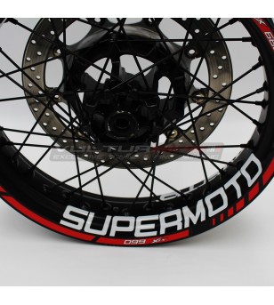 Supermoto Wheel Stickers - Yamaha XTX 660