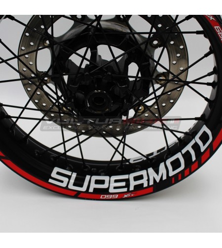 Adesivi per ruote Supermoto - Yamaha XTX 660 