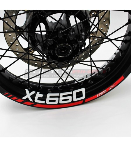Supermoto Rad Aufkleber - Yamaha XTX 660 