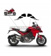 Seitenverkleidungsaufkleber - Ducati Multistrada 1260 