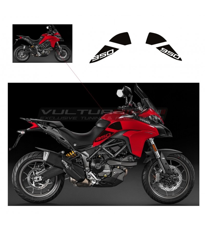 Side fairing stickers - Ducati Multistrada 950