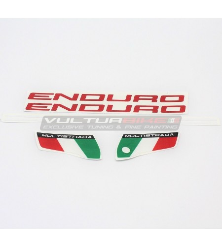 Adesivi per parafango - Ducati Multistrada 950 / Enduro 