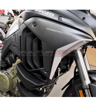 Paneles laterales originales personalizados - Ducati Multistrada V4 / V4S Aviator Grey