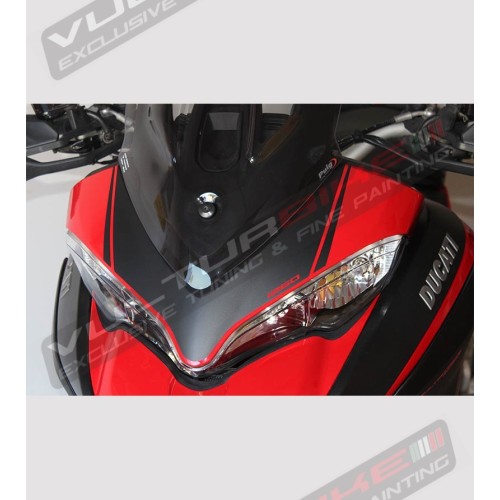 Adhesive kit for Multistrada 1260 with customisable profiles 