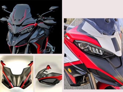 Paint the fairings or apply decals?